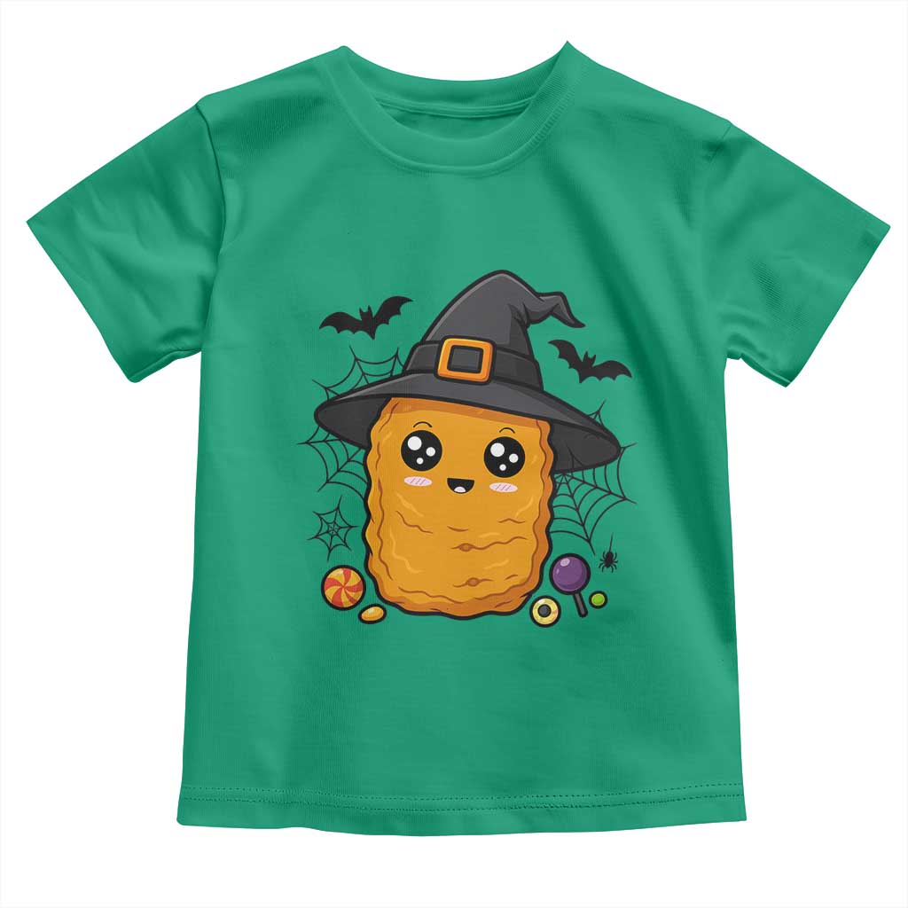 Halloween Nugget With Witch Hat Toddler T Shirt Funny Food Gift TS12 Irish Green Print Your Wear