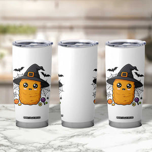 Halloween Nugget With Witch Hat Tumbler Cup Funny Food Gift TS12 Print Your Wear