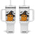 Halloween Nugget With Witch Hat Tumbler With Handle Funny Food Gift TS12 One Size: 40 oz White Print Your Wear