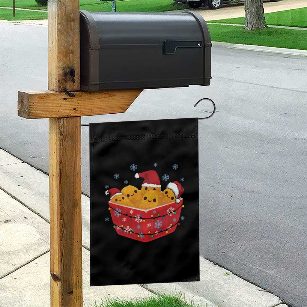 Christmas Chicken Nuggets Garden Flag Funny Food Lover Gift TS12 Print Your Wear