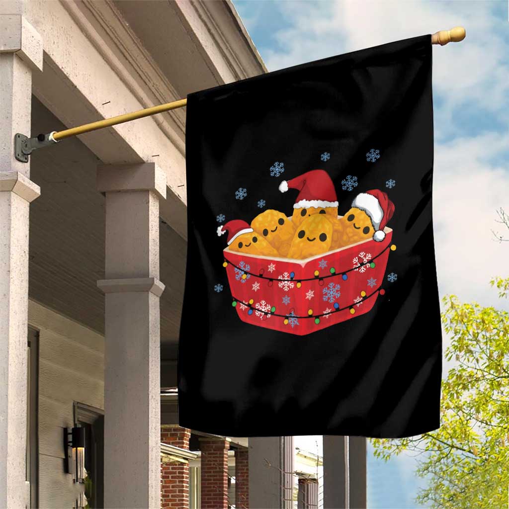 Christmas Chicken Nuggets Garden Flag Funny Food Lover Gift TS12 Print Your Wear
