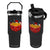 Christmas Chicken Nuggets Flip Straw Tumbler Funny Food Lover Gift TS12 One Size: 30 oz Black Print Your Wear