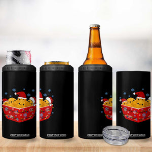Christmas Chicken Nuggets 4 in 1 Can Cooler Tumbler Funny Food Lover Gift TS12 Print Your Wear