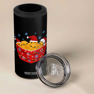 Christmas Chicken Nuggets 4 in 1 Can Cooler Tumbler Funny Food Lover Gift TS12 Print Your Wear