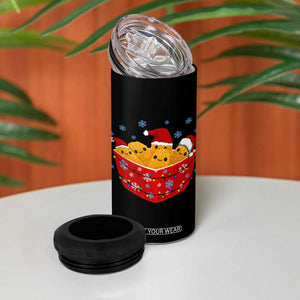Christmas Chicken Nuggets 4 in 1 Can Cooler Tumbler Funny Food Lover Gift TS12 Print Your Wear