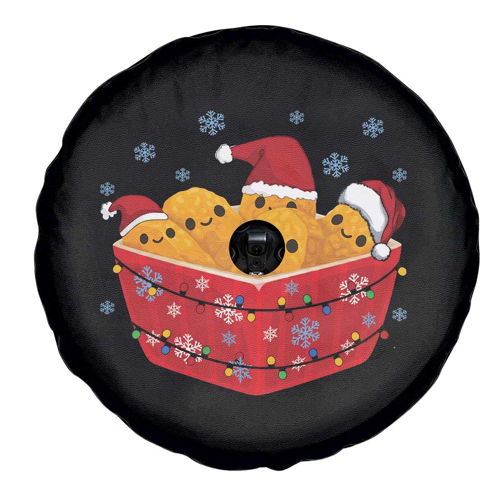Christmas Chicken Nuggets Spare Tire Cover Funny Food Lover Gift TS12 Print Your Wear