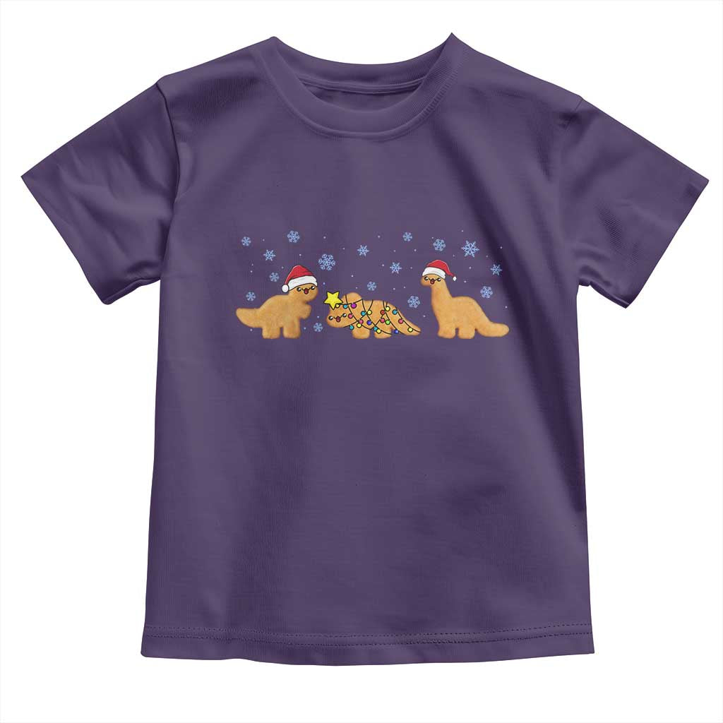 Chicken Nugget Lover Toddler T Shirt Christmas Holiday Gift TS12 Purple Print Your Wear