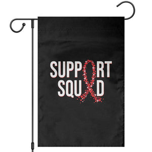 HIV AIDS Awareness Fighter Garden Flag Support Squad Gift TS12 Black Print Your Wear