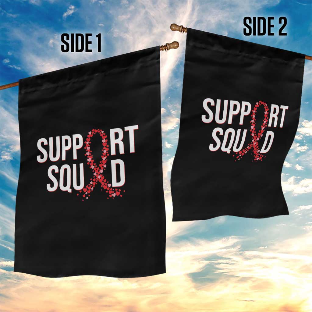HIV AIDS Awareness Fighter Garden Flag Support Squad Gift TS12 Print Your Wear