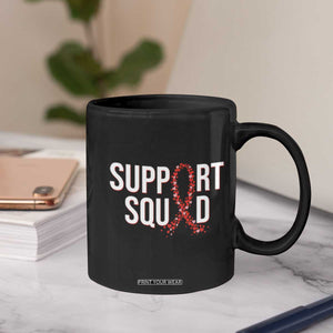 HIV AIDS Awareness Fighter Coffee Mug Support Squad Gift TS12 Print Your Wear