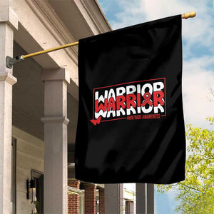 HIV Awareness Warrior Garden Flag Red Ribbon Fighter Gift TS12 Print Your Wear