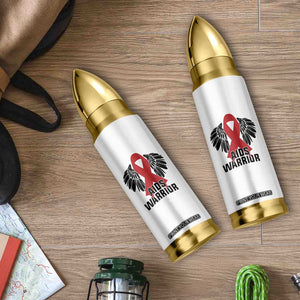 Aids Warrior Bullet Tumbler Red Ribbon HIV Awareness Gift TS12 Print Your Wear