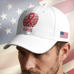 Know Your Status HIV Awareness Baseball Cap World Aids Day Gift TS12 Print Your Wear