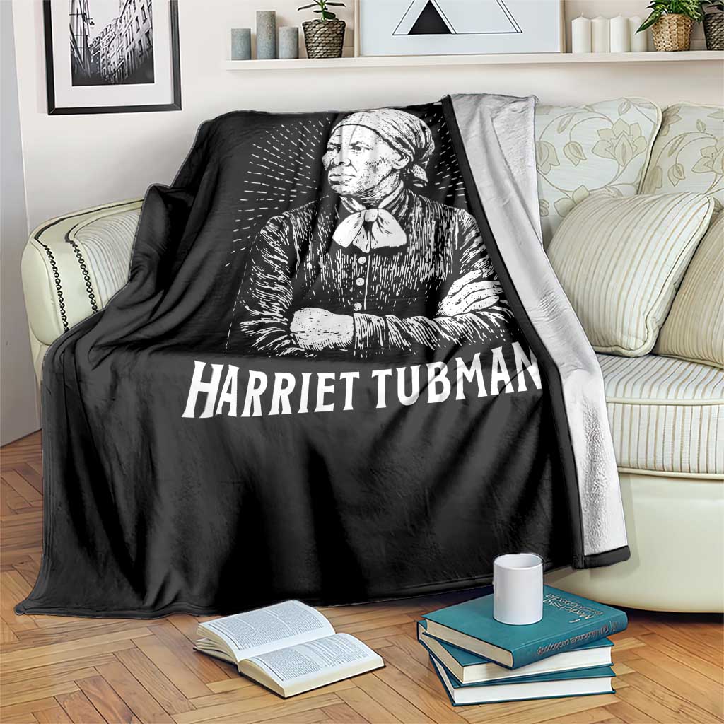 Harriet Tubman Liberty Or Death Throw Blanket Female Empowerment History Gift TS12 Print Your Wear