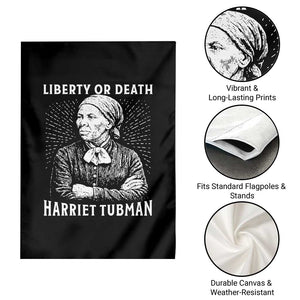 Harriet Tubman Liberty Or Death Garden Flag Female Empowerment History Gift TS12 Print Your Wear