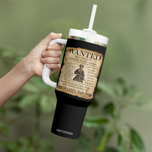 Harriet Tubman Wanted Reward Poster Tumbler With Handle Liberty Or Death TS12 Print Your Wear