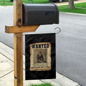Harriet Tubman Wanted Reward Poster Garden Flag Freedom Or Death TS12 Print Your Wear