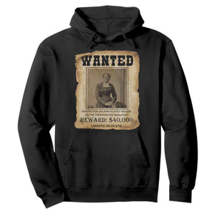 Harriet Tubman Wanted Reward Poster Hoodie Freedom Or Death TS12 Black Print Your Wear