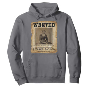 Harriet Tubman Wanted Reward Poster Hoodie Freedom Or Death TS12 Charcoal Print Your Wear
