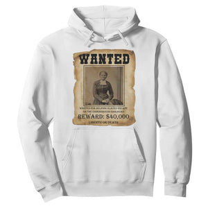Harriet Tubman Wanted Reward Poster Hoodie Freedom Or Death TS12 White Print Your Wear