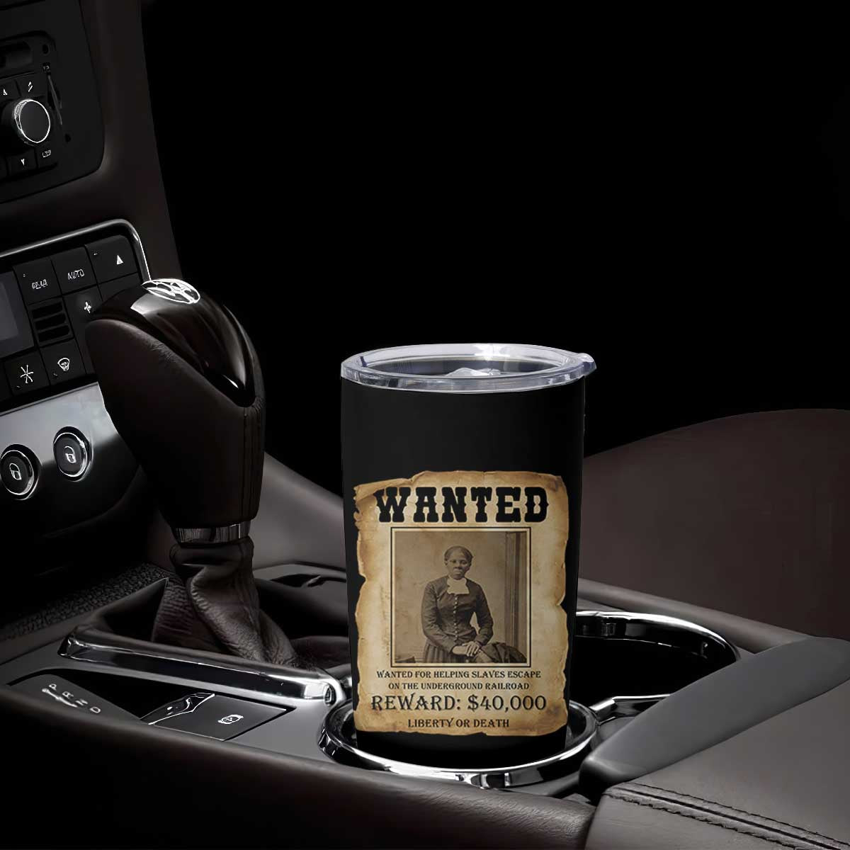 Harriet Tubman Wanted Reward Poster Tumbler Cup Freedom Or Death TS12 Print Your Wear