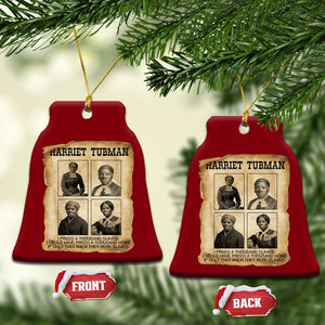 Vintage Harriet Tubman Poster Ceramic Ornament I Freed A Thousand People TS12 Print Your Wear