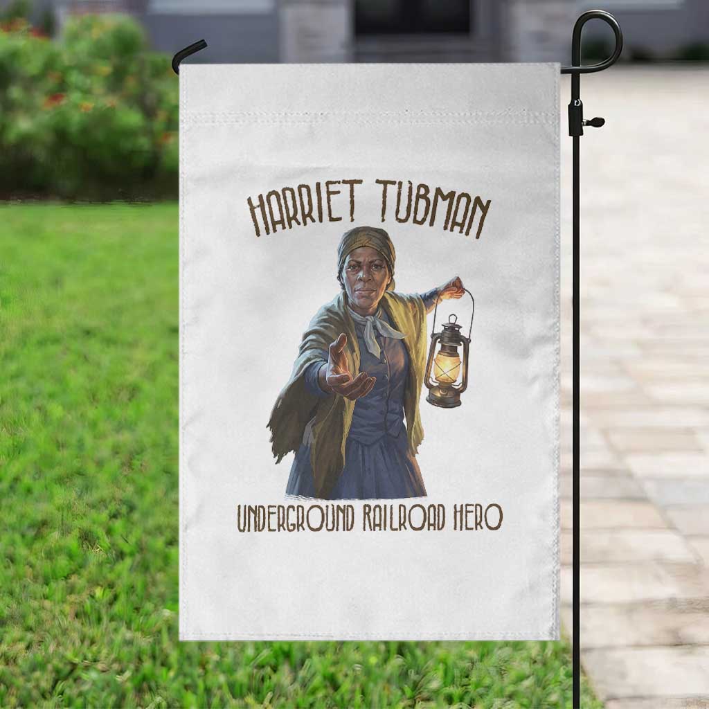 Harriet Tubman Garden Flag Underground Railroad Hero Black History Month Gift TS12 Print Your Wear