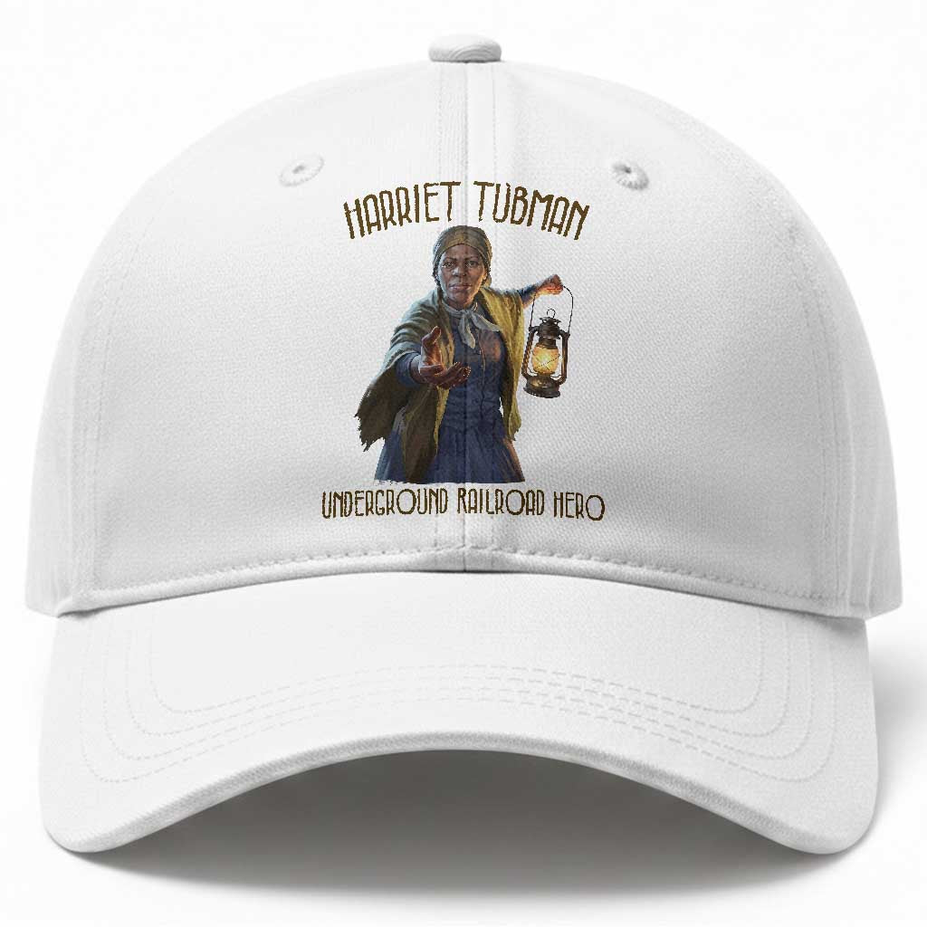 Harriet Tubman Baseball Cap Underground Railroad Hero Black History Month Gift TS12 Print Your Wear