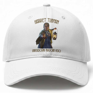 Harriet Tubman Baseball Cap Underground Railroad Hero Black History Month Gift TS12 Print Your Wear