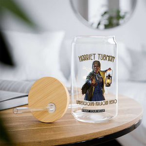 Harriet Tubman Glass Can Underground Railroad Hero Black History Month Gift TS12 Print Your Wear