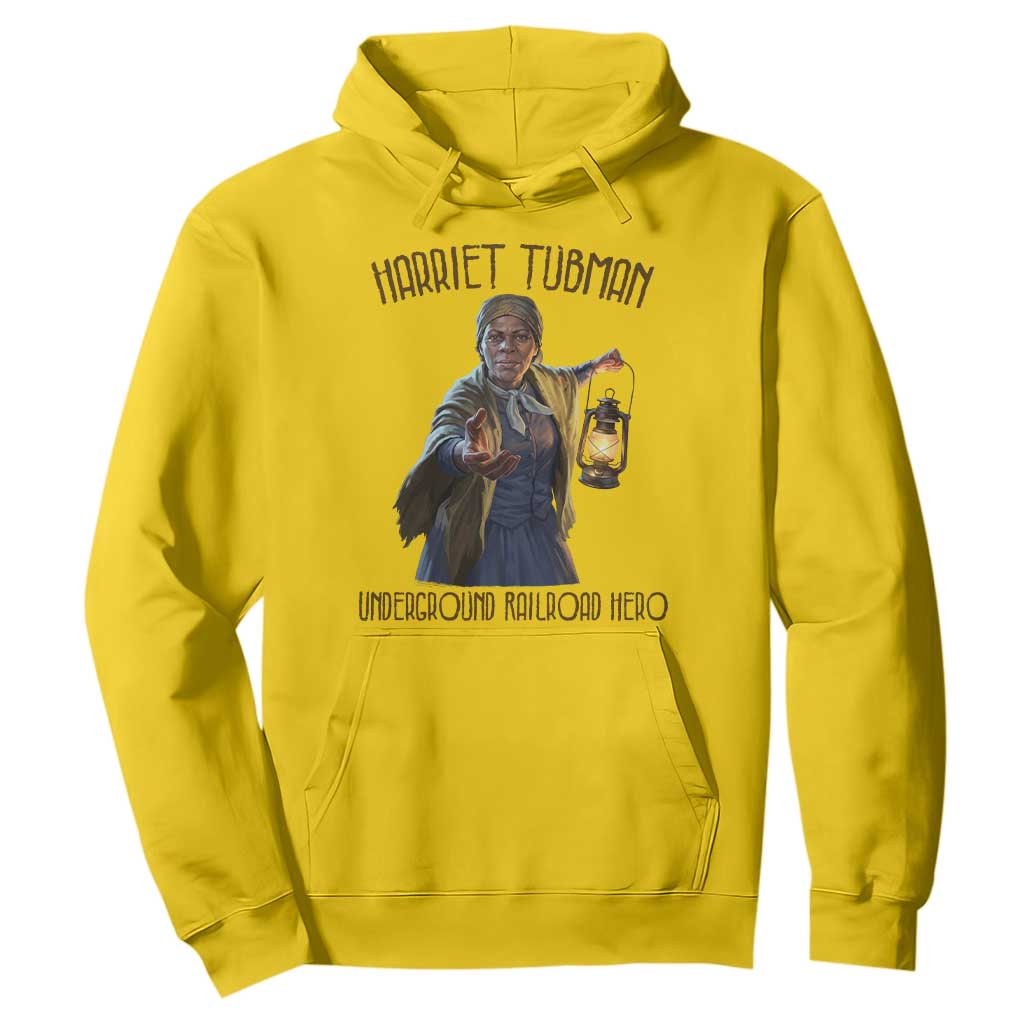 Harriet Tubman Hoodie Underground Railroad Hero Black History Month Gift TS12 Daisy Print Your Wear