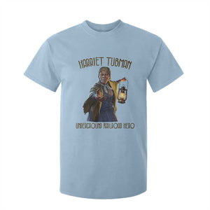 Harriet Tubman T Shirt For Kid Underground Railroad Hero Black History Month Gift TS12 Light Blue Print Your Wear