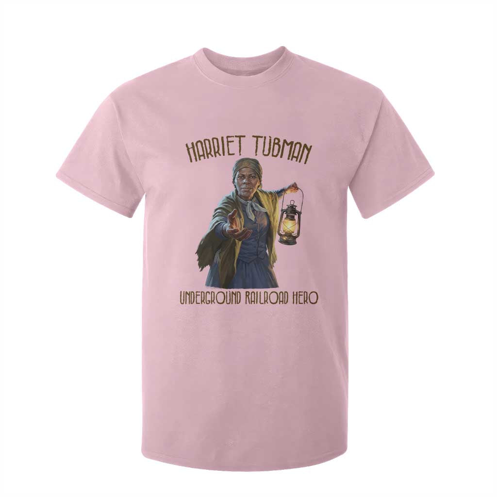 Harriet Tubman T Shirt For Kid Underground Railroad Hero Black History Month Gift TS12 Light Pink Print Your Wear