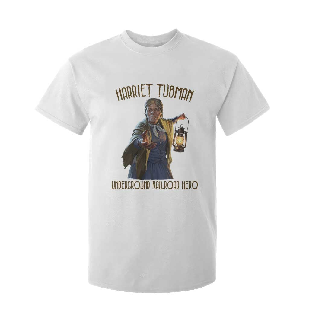 Harriet Tubman T Shirt For Kid Underground Railroad Hero Black History Month Gift TS12 White Print Your Wear