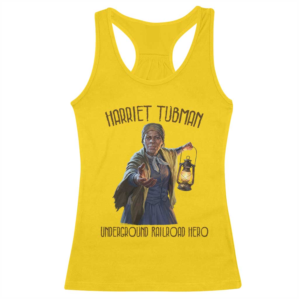 Harriet Tubman Racerback Tank Top Underground Railroad Hero Black History Month Gift TS12 Daisy Print Your Wear