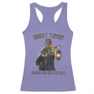 Harriet Tubman Racerback Tank Top Underground Railroad Hero Black History Month Gift TS12 Violet Print Your Wear