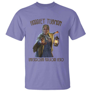 Harriet Tubman T Shirt Underground Railroad Hero Black History Month Gift TS12 Violet Print Your Wear