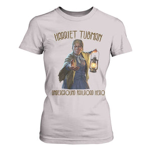 Harriet Tubman T Shirt For Women Underground Railroad Hero Black History Month Gift TS12 Ice Gray Print Your Wear