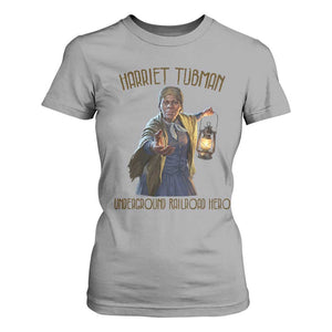 Harriet Tubman T Shirt For Women Underground Railroad Hero Black History Month Gift TS12 Sport Gray Print Your Wear