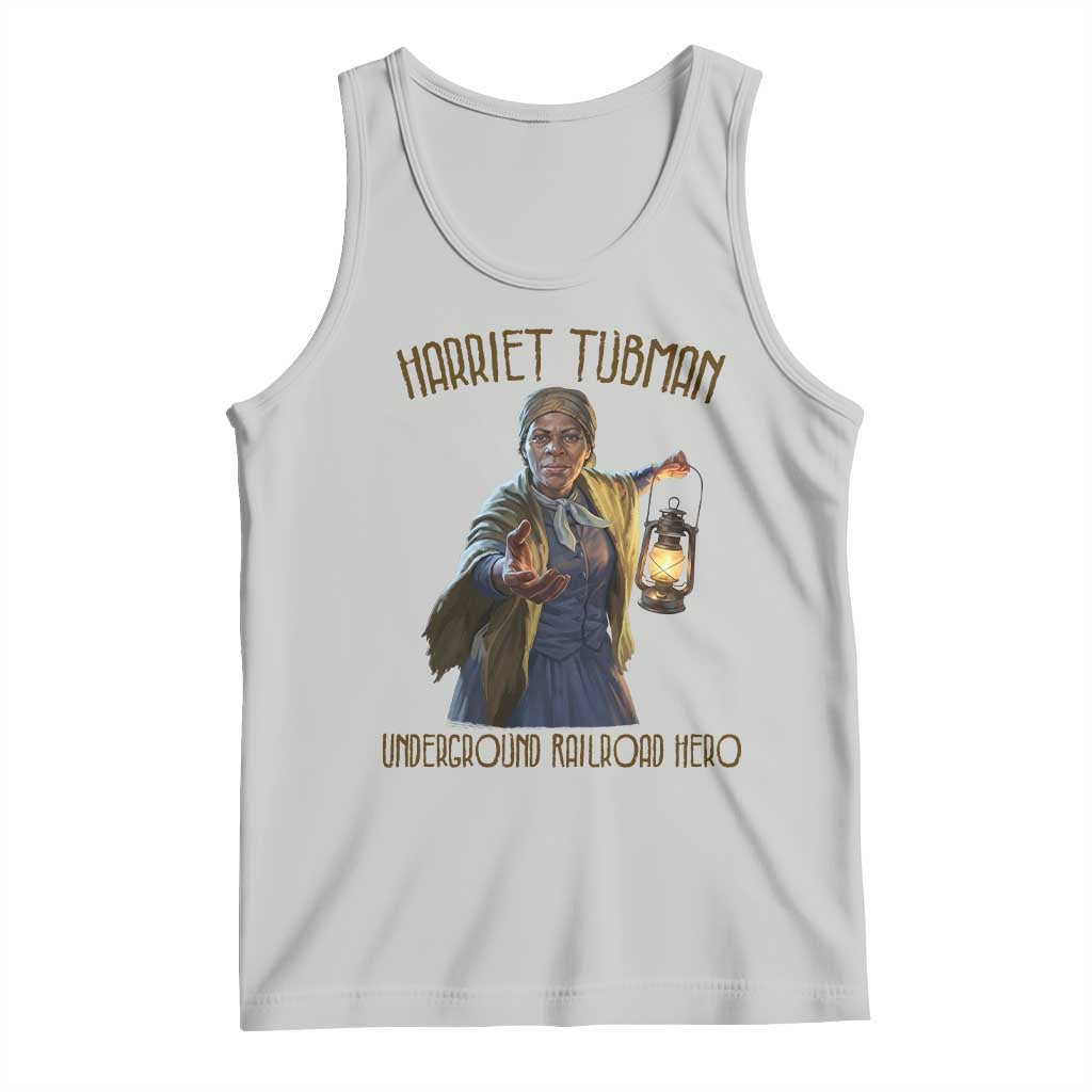 Harriet Tubman Tank Top Underground Railroad Hero Black History Month Gift TS12 Ash Print Your Wear