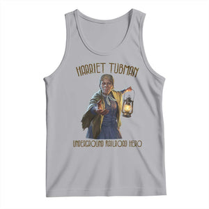 Harriet Tubman Tank Top Underground Railroad Hero Black History Month Gift TS12 Athletic Heather Print Your Wear
