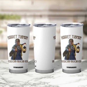 Harriet Tubman Tumbler Cup Underground Railroad Hero Black History Month Gift TS12 Print Your Wear