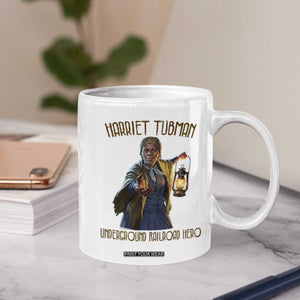Harriet Tubman Coffee Mug Underground Railroad Hero Black History Month Gift TS12 Print Your Wear