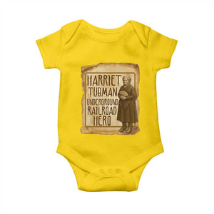 Underground Railroad Hero Harriet Tubman Baby Onesie Feminist History Gift TS12 Daisy Print Your Wear