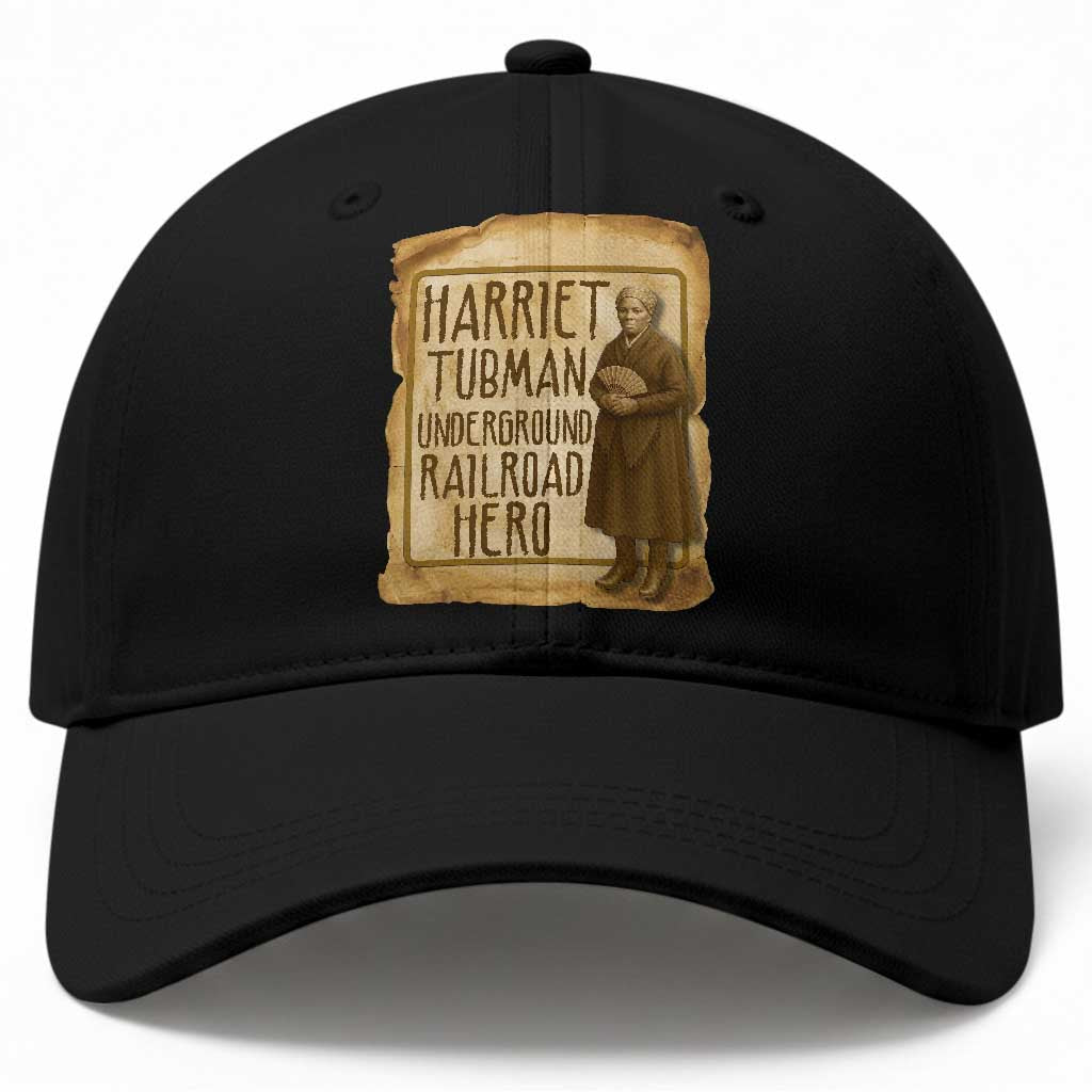 Underground Railroad Hero Harriet Tubman Baseball Cap Feminist History Gift TS12 Print Your Wear