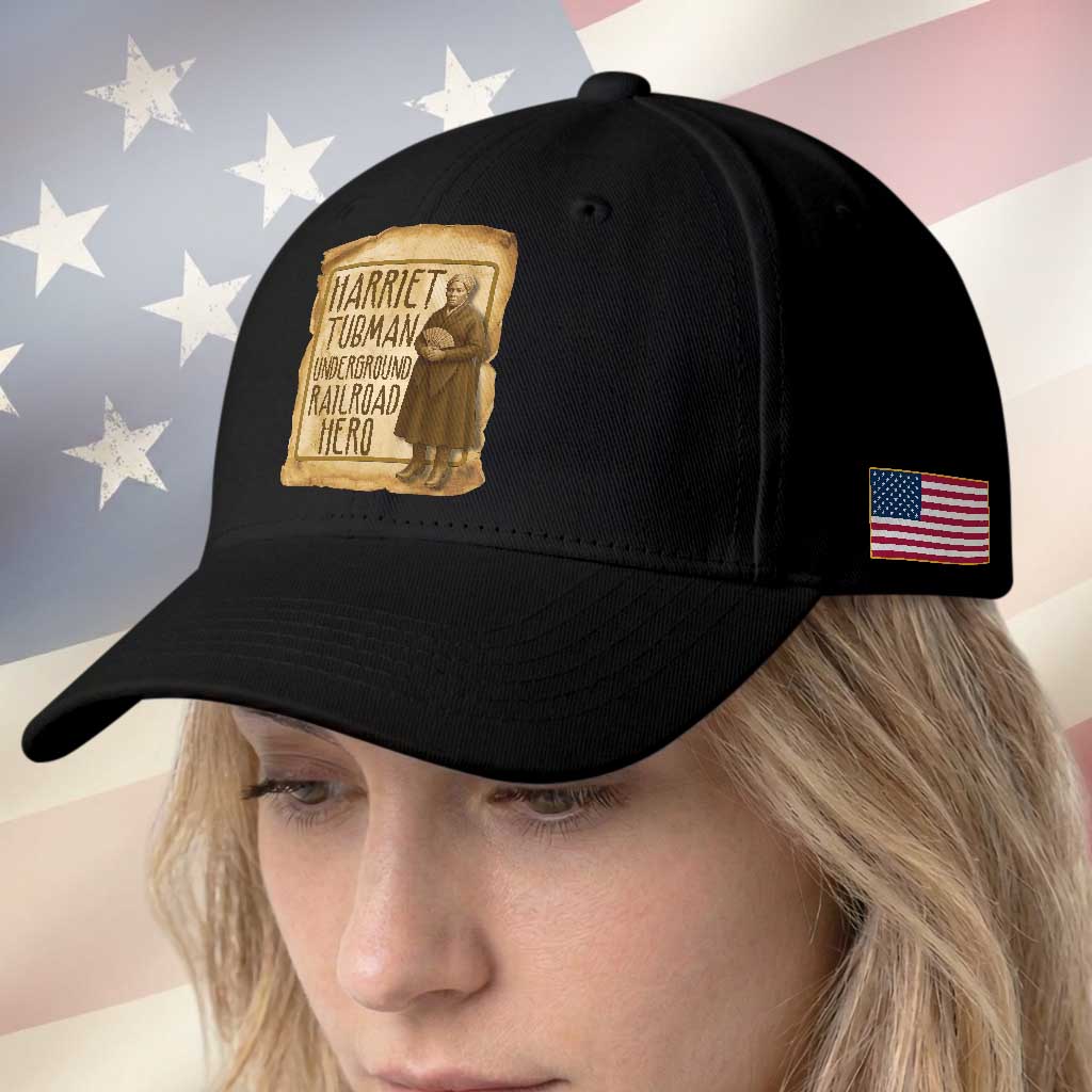 Underground Railroad Hero Harriet Tubman Baseball Cap Feminist History Gift TS12 Print Your Wear