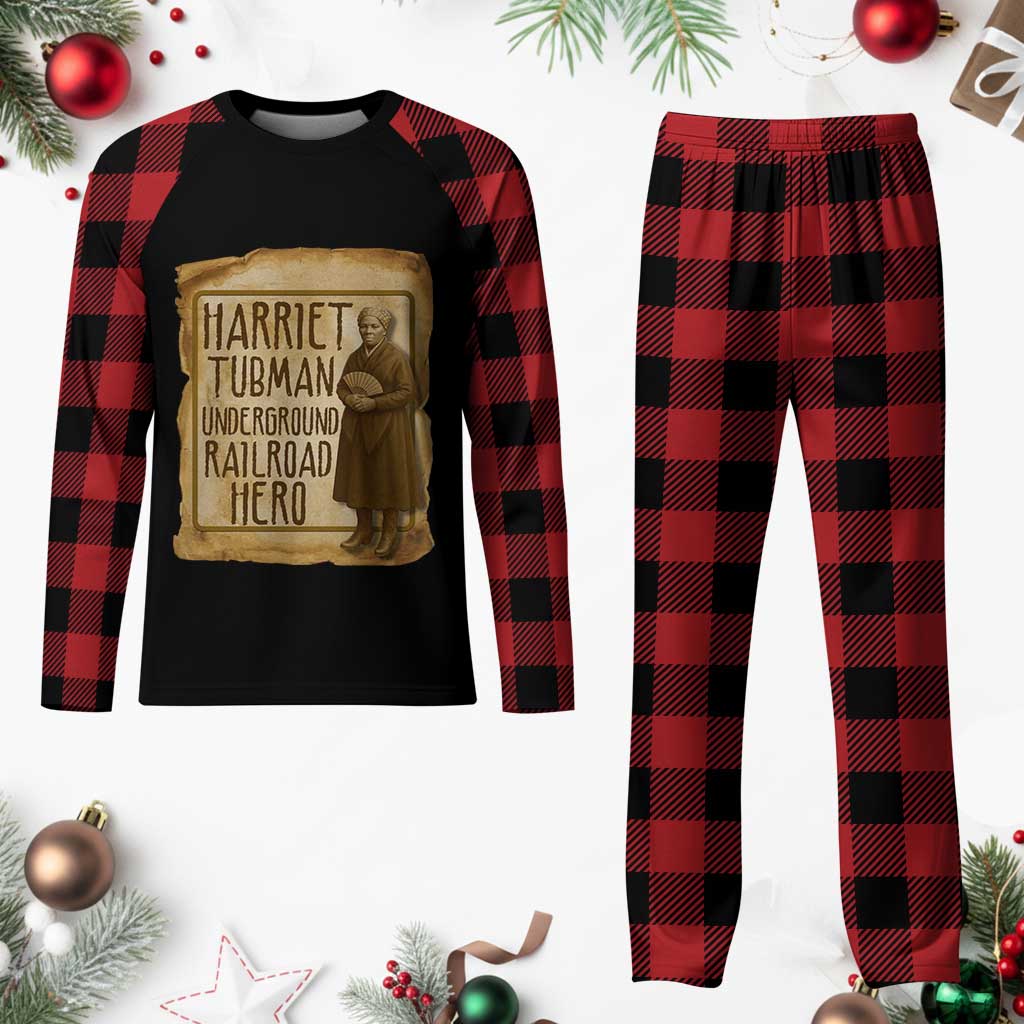 Underground Railroad Hero Harriet Tubman Plaid Pajama Set Feminist History Gift TS12 Buffalo Plaid Print Your Wear