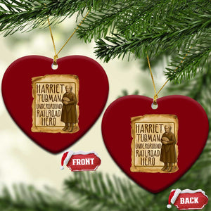 Underground Railroad Hero Harriet Tubman Ceramic Ornament Feminist History Gift TS12 Print Your Wear