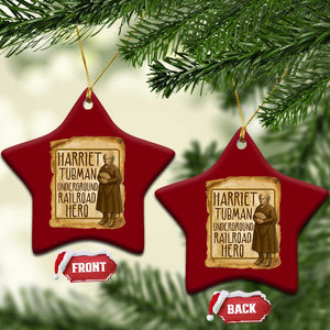 Underground Railroad Hero Harriet Tubman Ceramic Ornament Feminist History Gift TS12 Print Your Wear
