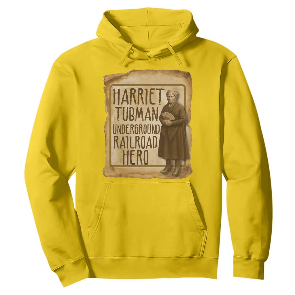Underground Railroad Hero Harriet Tubman Hoodie Feminist History Gift TS12 Daisy Print Your Wear